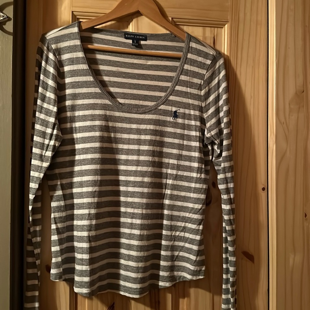 Women’s large Ralph Lauren long sleeve shirt